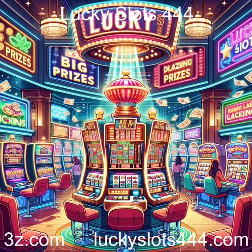 Descubra os Grandes Prêmios em Lucky Slots 444
